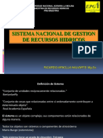 GIRH 12 Sistema Nacional de Recursos Hídricos