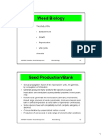 AGR524 Plantation Weed Management Weed Biology 12