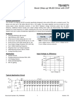 Boost (Step-Up) WLED Driver With OVP: General Description