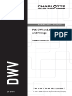 PVC-DWV and ABS-DWV Pipe and Fittings: Dimensional Catalog