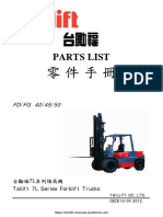 Tailift FD-FG 40-50 Parts Manual