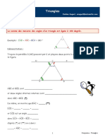 Triangles: I Angles Et Triangles