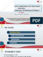 Cardiogenic Shock Complicating Acute Myocardial Infarction PPT FIKRI