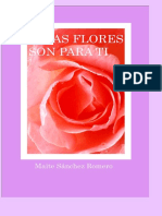 ESTAS FLORES SON PARA TI - Poesía Espiritual. Maite Sánchez Romero