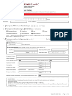 Credit Card Maintenance Form: U U U U U U U U U