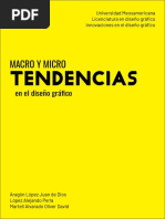 Macros y Micros Tendencias en El Diseño Gráfico