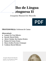 Trabalho de Língua Portuguesa