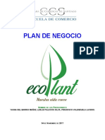 ECOPLANT. Plan de Negocios 11.11