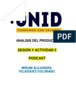 Podcast Analisis Del Producto Unid