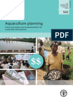 Aquaculture Policy and Planning