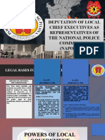 Deputation of Lces - Napolcom