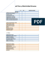 Evaluación Motricidad Pediátrica