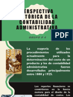 Perspectiva Histórica de La Contabilidad Administrativa