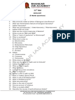 Zoology (3 Marks Questions)