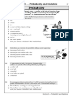 XXX Probability: Section 6 - Probability and Statistics