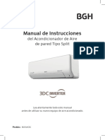 Manual BGH 3DC II INVERTER