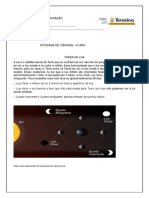 Atividade Sobre A Lua - 4º Ano