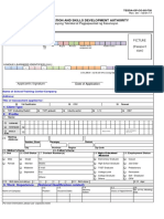 Appli Cation Form: Picture (Passport Size)