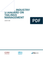 Global Industry Standard On Tailings Management