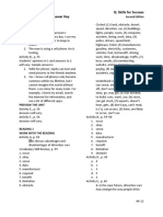 Reading and Writing 3 Q: Skills For Success Unit 3 Student Book Answer Key