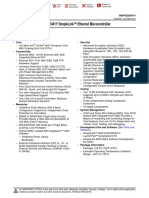 Msp432E401Y Simplelink™ Ethernet Microcontroller: 1 Device Overview