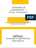 Aula 1 - Engenharia de Reservatórios I