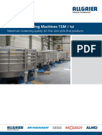 Tumbler Screening Machines TSM / Tsi: Maximum Screening Quality For Fine and Ultra-Fine Products