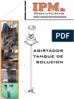 Dosier Agitador Tanque de Solucion