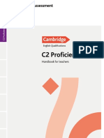 C2 Proficiency Handbook For Teachers