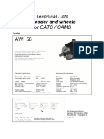 Encoder and Wheels: Technical Data