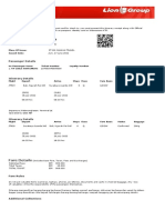 Eticket Itinerary: Fare Details