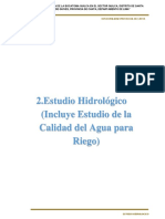 Estudio Hidrologico