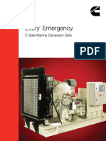 Every Emergency.: C Safe Marine Generator Sets