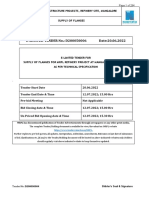 Supply of Flanges Full Tender