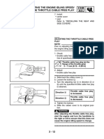 Yamaha Mio Throttle Cable Free Play