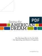 Saving The American Dream