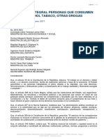 ACUERDO INTERINSTITUCIONAL PARA FORTALECER LA ATENCION INTEGRAL Personas Q Consumen Drogas