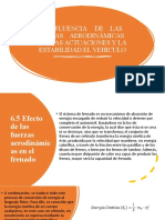 Influencia de Las Fuerzas Aerodinámicas en Las Actuaciones y La Estabilidad El Vehiculo