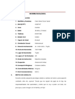 Informe Psicológico Final