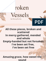 Broken Vessels: by Hillsong Worship