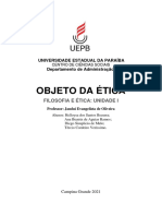 Filosofia e Ética (Objeto Da Ética)