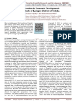 Role of Tourism in Economic Development A Case Study of Koraput District of Odisha