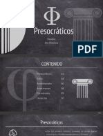 Presentación Presocráticos