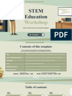 STEM Education Workshop For Teachers by Slidesgo