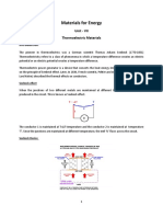 Thermoelectrics - Unit - VII