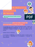 La Psicología y La Conducta Humana