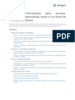 Central de Dúvidas Sobre A Lei Geral de Proteção de Dados