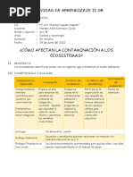 Cyt - Cómo Afectan La Contaminación A Los Ecosistemas