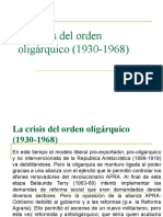 UNIDAD 5 4 Crisis Del Orden Oligarquico 1930-68