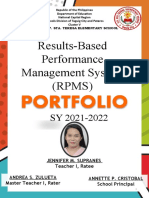 Grade 2 RPMS PORTFOLIO